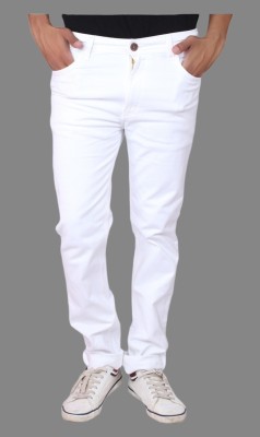 Halogen Skinny Men White Jeans