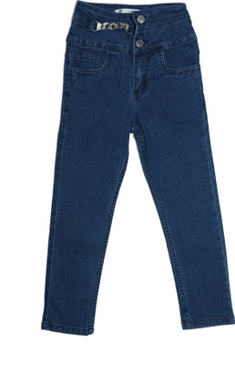 Ywee Slim Girls Dark Blue, Light Blue Jeans