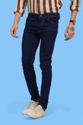 Lzard Slim Men Blue Jeans