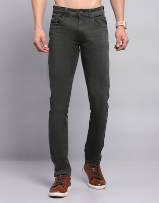 MONTE CARLO Regular Men Grey Jeans