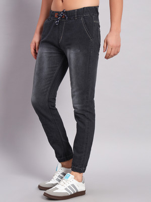 Crishtaliyo Jogger Fit Men Grey Jeans