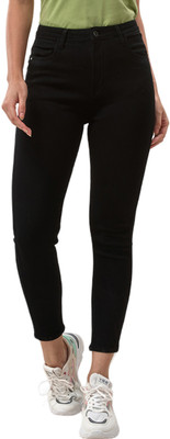 Lyra Tapered Fit Women Black Jeans