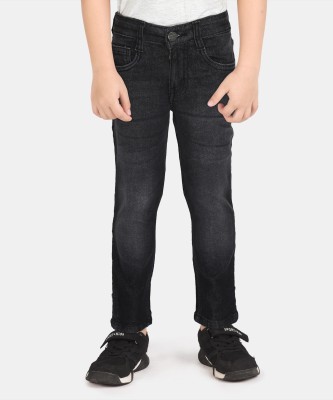 PROVOGUE Slim Boys Black Jeans