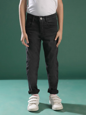 TALES & STORIES Slim Boys Black Jeans