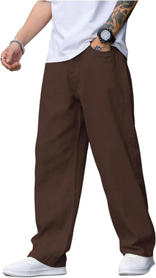 AISHENTERPRISE Straight Fit Men Brown Jeans