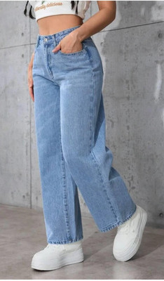 Next Attiree Loose Fit Women Light Blue Jeans