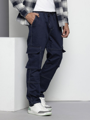 The Indian Garage Co. Relaxed Fit Men Blue Jeans