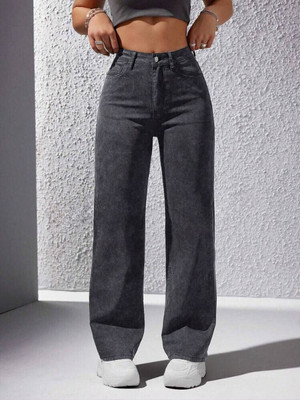 Rockwell Relaxed Fit Women Dark Grey Jeans