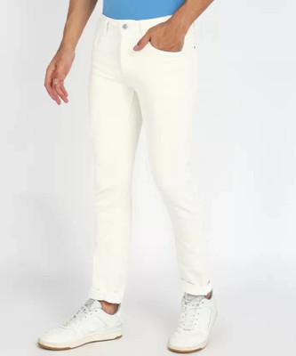 CABRRR Slim Men White Jeans