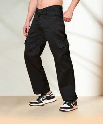 linaria Jogger Fit Men Black Jeans