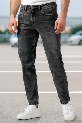 Urbano Fashion Slim Men Black Jeans
