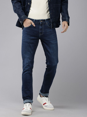 Spykar Slim Men Dark Blue Jeans