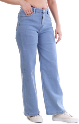 YES TEN Flared Women Light Blue Jeans