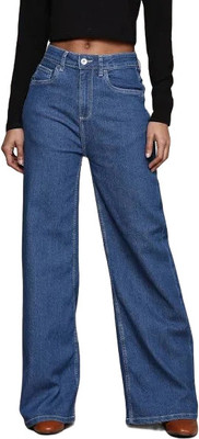 PINKLIT Regular Women Dark Blue Jeans