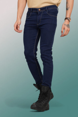 Lzard Slim Men Blue Jeans