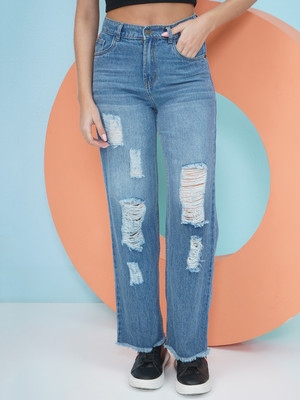 Puella Straight Fit Women Blue Jeans