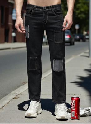Every Choice Straight Fit Men Black Jeans