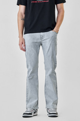 Snitch Boot-Leg Men Grey Jeans