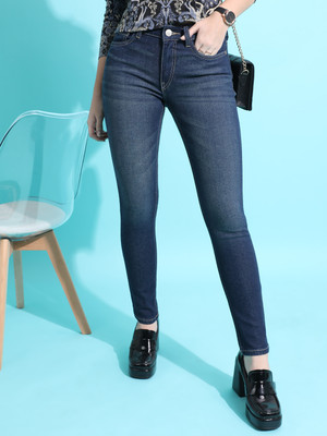 Tokyo Talkies Skinny Women Dark Blue Jeans