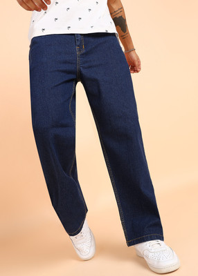 KD KRSNA OF DENIM Straight Fit Men Dark Blue Jeans
