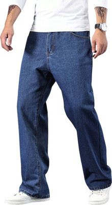 RileyRush Relaxed Fit Men Dark Blue Jeans
