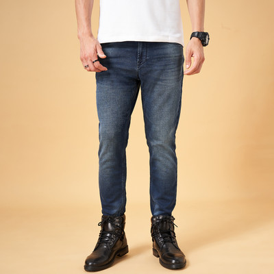 SF Jeans by Pantaloons Slim Men Dark Blue Jeans