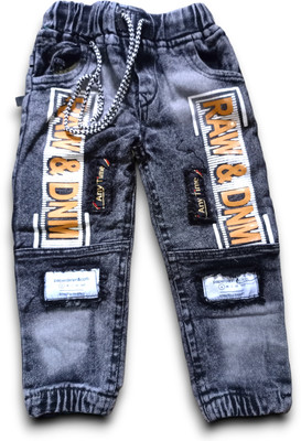 mahi creation Jogger Fit Boys Dark Grey Jeans