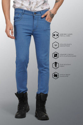 Lzard Regular Men Light Blue Jeans