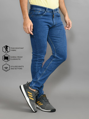 Lzard Regular Men Dark Blue Jeans