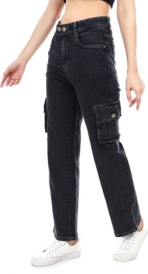 VBEAUTI Regular Women Black Jeans