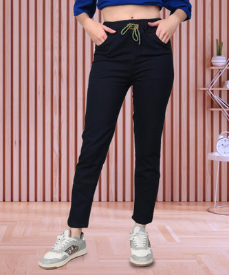 Maniere Creations Boot-Leg Women Black Jeans