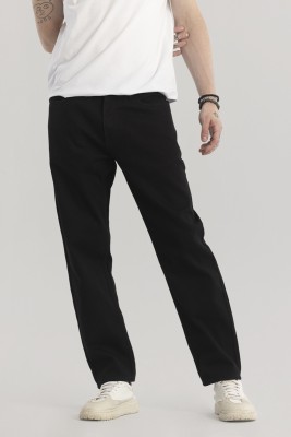 Snitch Boyfriend Men Black Jeans