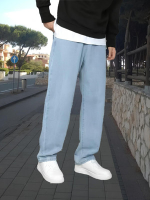 FADEVIELLE Relaxed Fit Men Light Blue Jeans