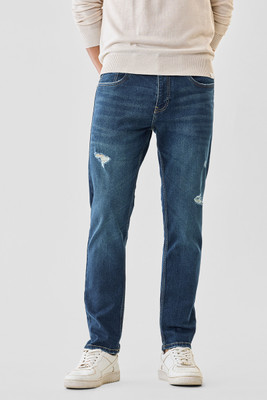 Snitch Slim Men Blue Jeans