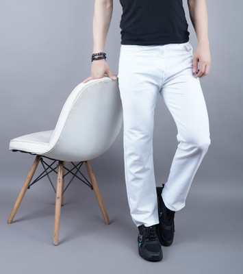 METRONAUT Regular Men White Jeans