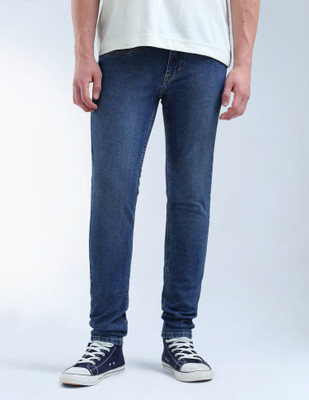 FLYING MACHINE Slim Men Blue Jeans