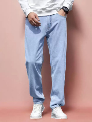 Jeancherry Loose Fit Men Light Blue Jeans