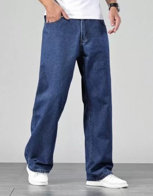 HouseOfCommon Regular Men Dark Blue Jeans