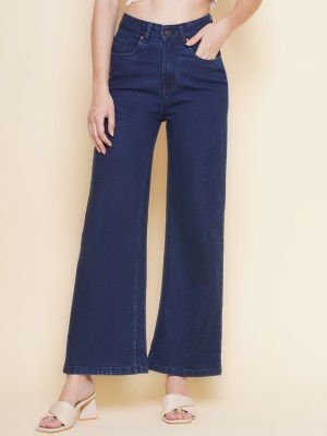 Puella Flared Women Dark Blue Jeans