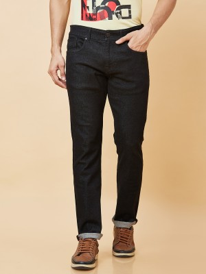 BEING HUMAN Slim Men Black Jeans