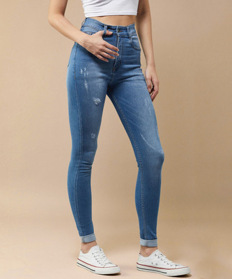 DOLCE CRUDO Skinny Women Blue Jeans