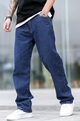 METRONAUT Loose Fit Men Dark Blue Jeans