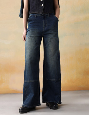 FLYING MACHINE Loose Fit Women Blue Jeans