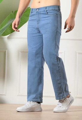 Denim Life Loose Fit Men Light Blue Jeans