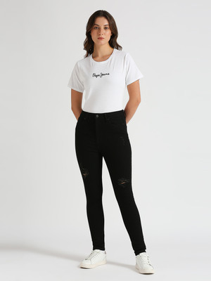 Pepe Jeans Skinny Women Black Jeans
