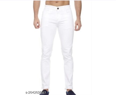 Fandom Collection Regular Men White Jeans