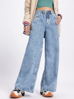 AADVI FASHION Flared Women Blue Jeans