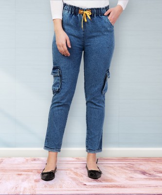 Ira Collections Jogger Fit Women Blue Jeans