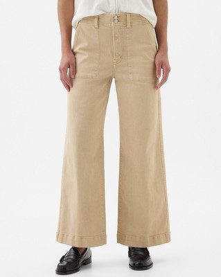 GAP Relaxed Fit Women Beige Jeans