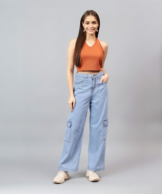 KOTTY Straight Fit Women Light Blue Jeans